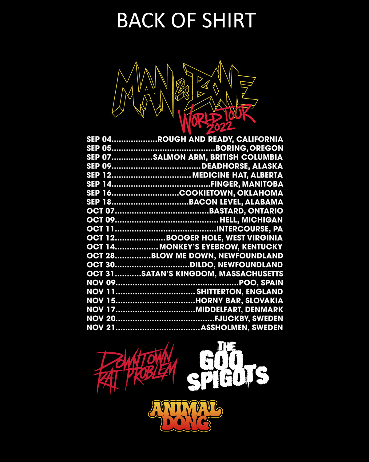 Man & Bone World Tour Box Set - SOLD OUT